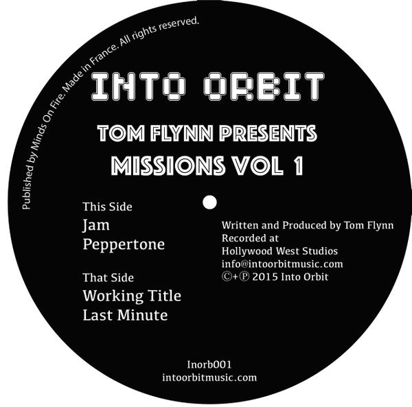 Tom Flynn (2) : Tom Flynn Presents Missions Vol 1 (12", EP)