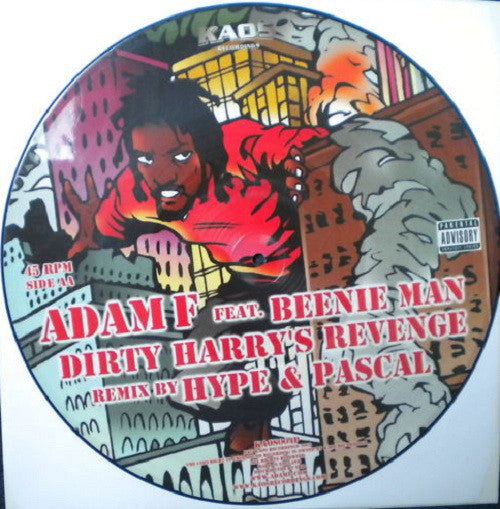 Adam F : Dirty Harry's Revenge (12", Ltd, Pic)