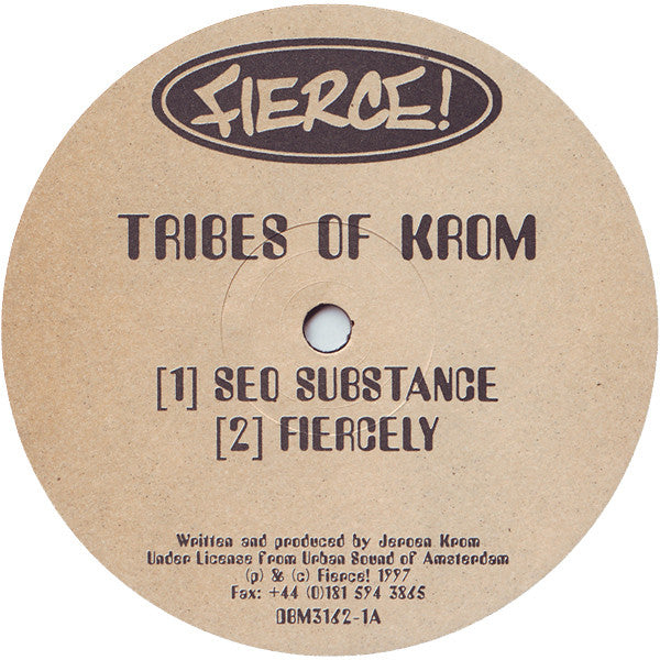 Tribes Of Krom : Seq Substance (12")