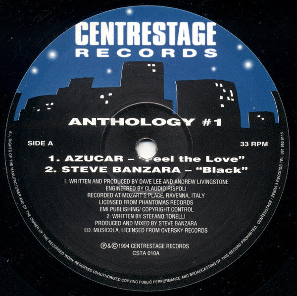 Various : Anthology #1 (2x12")