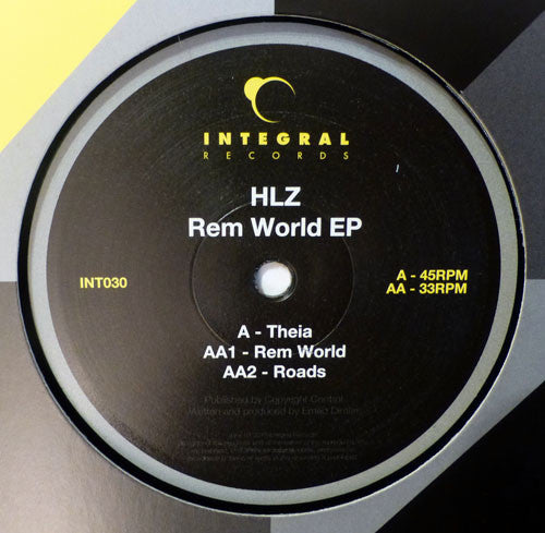 HLZ : Rem World EP (12", EP)