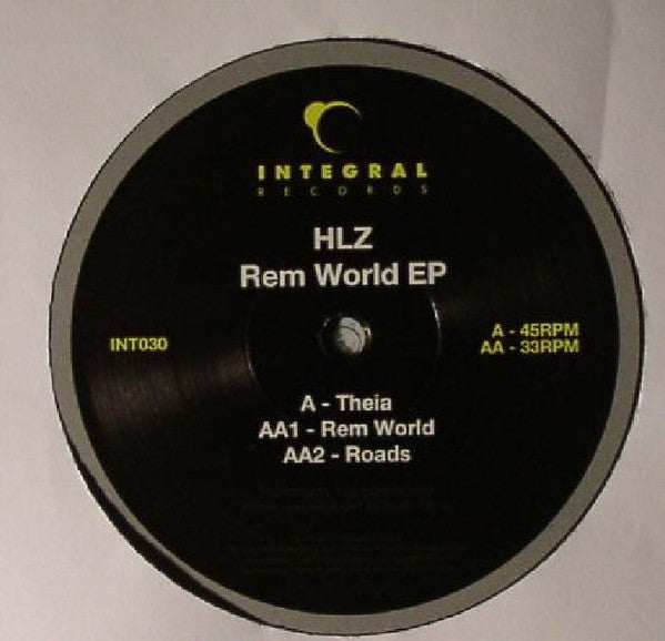 HLZ : Rem World EP (12", EP)