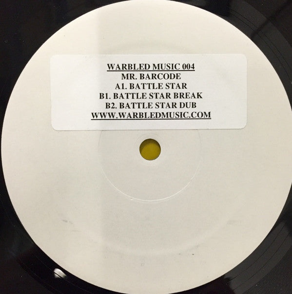 Mr. Barcode : Battlestar EP (12", Promo)