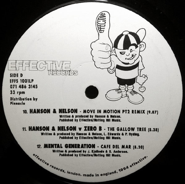 Various : Effective Records Compilation - Pioneers Of The Bouncing Beat (2xLP, Comp)