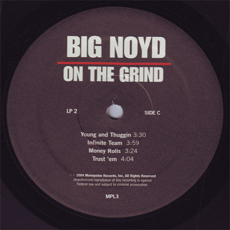 Big Noyd : On The Grind (2xLP, Album)