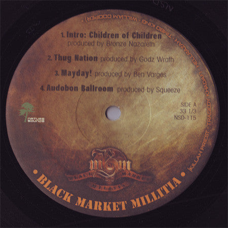 Black Market Militia : The Black Market Militia (2xLP, Album)