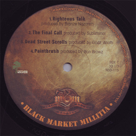 Black Market Militia : The Black Market Militia (2xLP, Album)