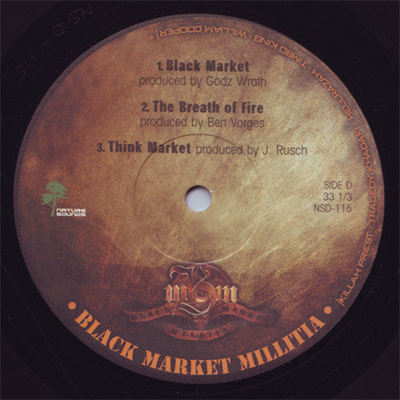 Black Market Militia : The Black Market Militia (2xLP, Album)