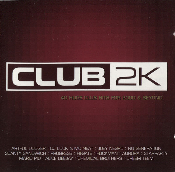 Various : Club 2K (2xCD, Mixed)