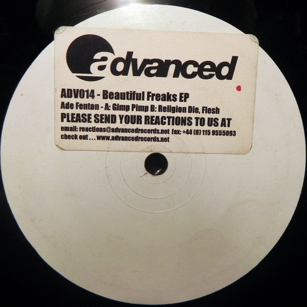 Ade Fenton : Beautiful Freaks E.P. (12", EP, Promo, W/Lbl)