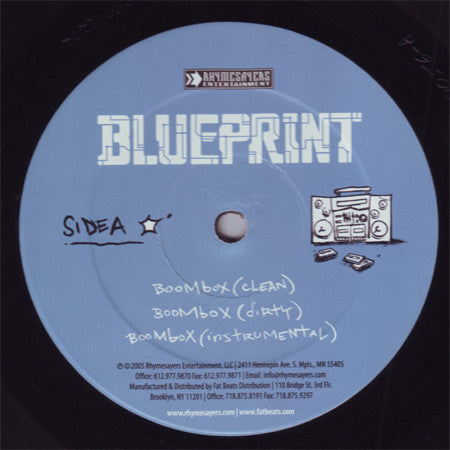 Blueprint : Boombox / Lo-Fi Funk (12")