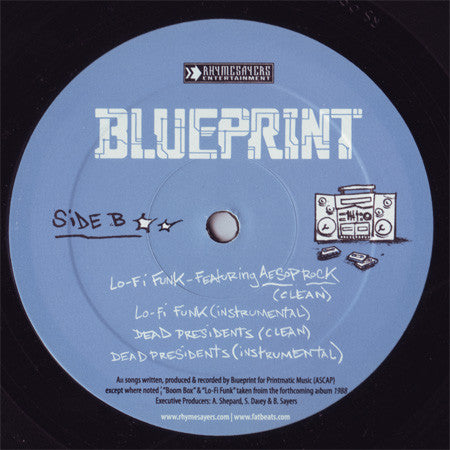 Blueprint : Boombox / Lo-Fi Funk (12")