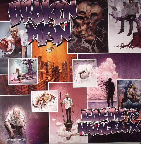Goldie Vs Halogenix : Broken Man (12")