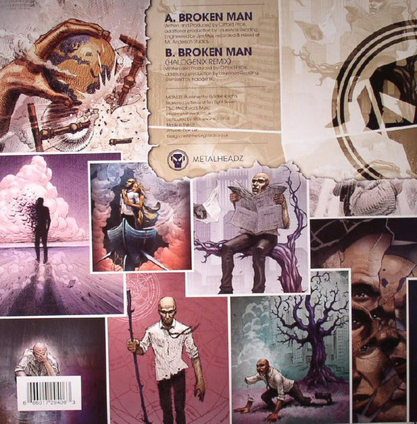 Goldie Vs Halogenix : Broken Man (12")