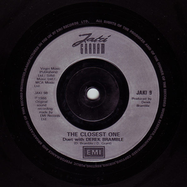 Jaki Graham : Step Right Up (7", Single, Sil)