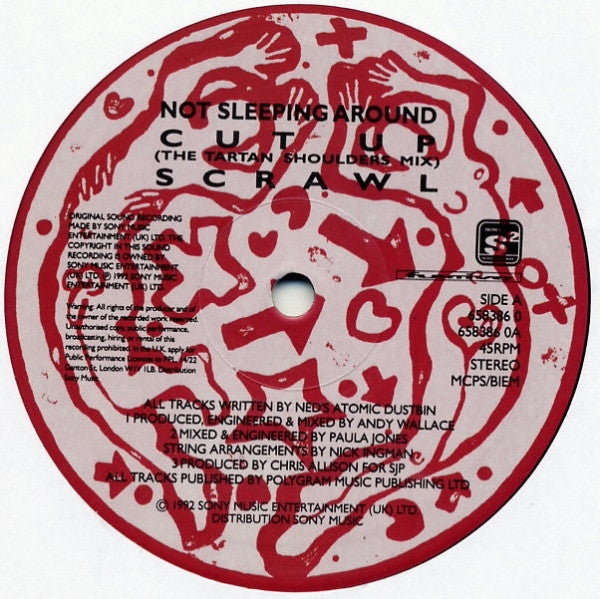 Ned's Atomic Dustbin : Not Sleeping Around (10", Single)
