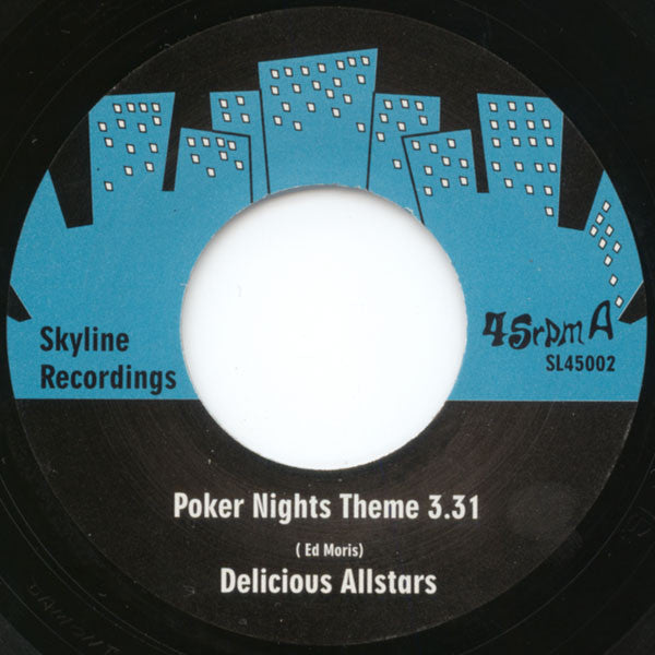 Delicious Allstars : Poker Nights Theme / Mooging Day (7")