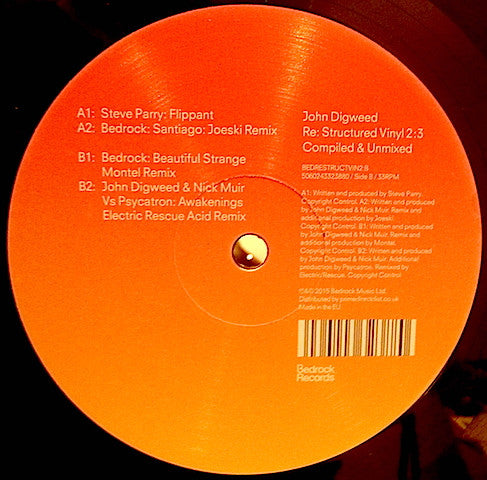 John Digweed : Re:Structured Vinyl 2:3 (12")