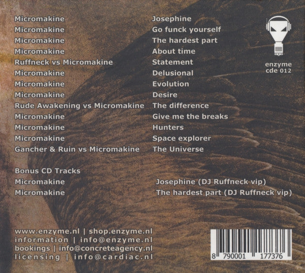 Micromakine : Josephine (CD, Album, Ltd)