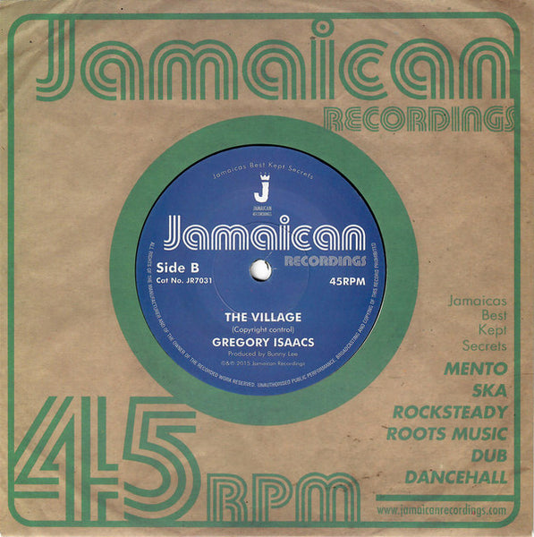 Gregory Isaacs : Don't Believe Him / The Village (7", RE)