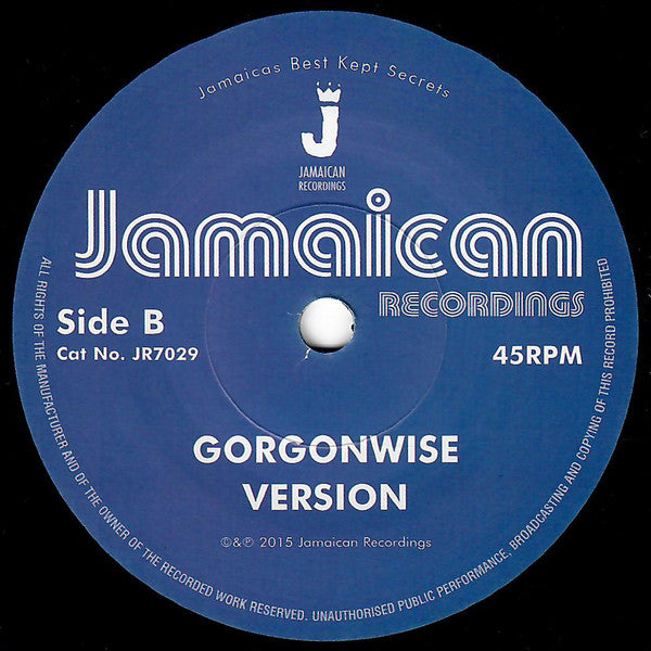 Cornell Campbell : The Gorgon (7", RE)