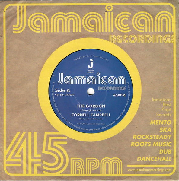 Cornell Campbell : The Gorgon (7", RE)