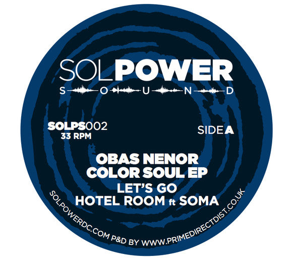 Obas Nenor : Color Soul EP (12", EP)