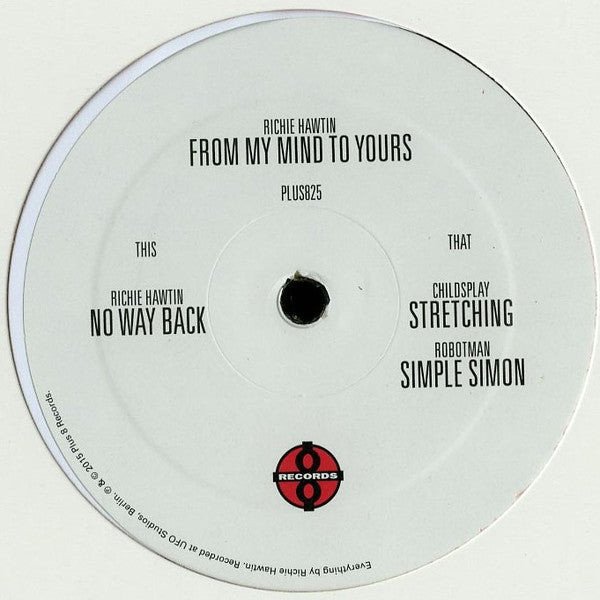 Richie Hawtin : From My Mind To Yours (12")