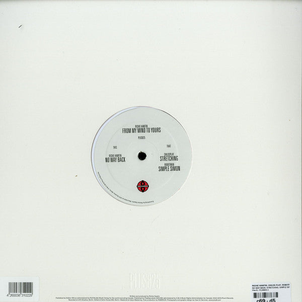 Richie Hawtin : From My Mind To Yours (12")