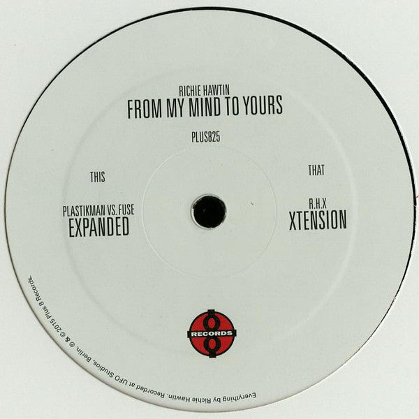 Richie Hawtin : From My Mind To Yours (12")