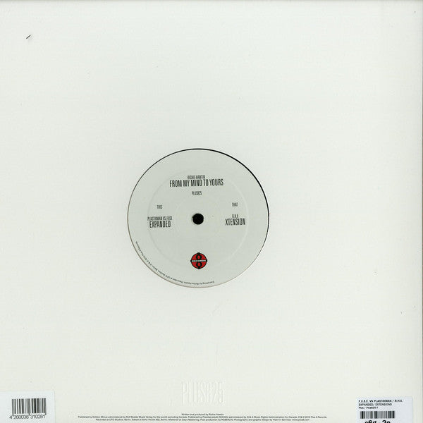 Richie Hawtin : From My Mind To Yours (12")