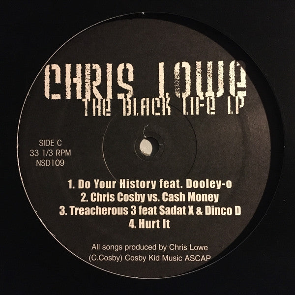 Chris Lowe (2) : The Black Life LP (2xLP, Album)