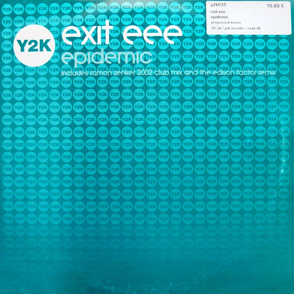 Exit EEE : Epidemic (12")