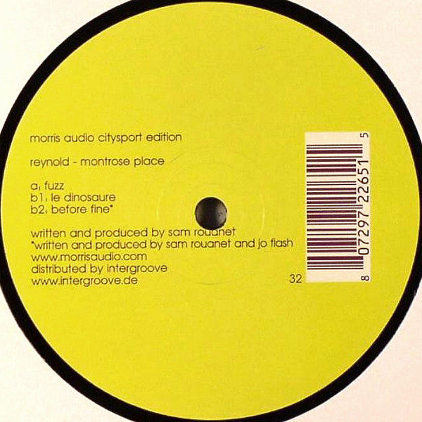 Reynold : Montrose Place (12")