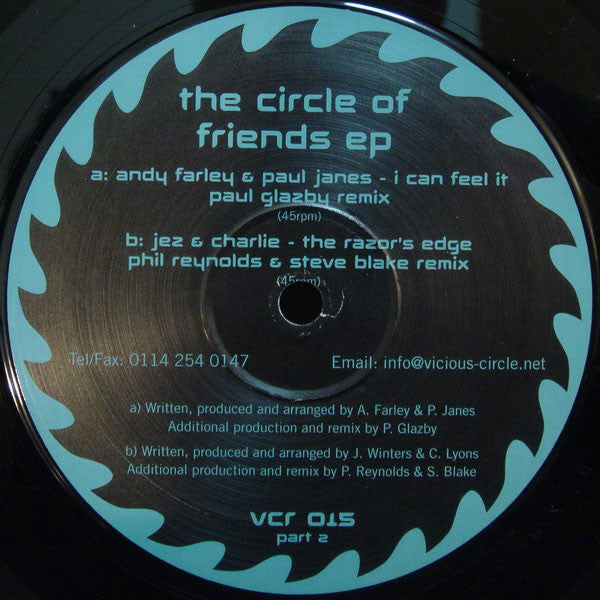 Andy Farley & Paul Janes / Jez & Charlie : The Circle Of Friends EP [The Remixes] (12", EP, Par)