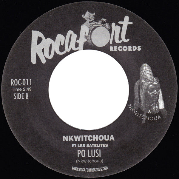 T.P. Orchestre Poly-Rythmo / Robert Nkwitchoua : Y Apas Moyen (7", Single, RE, Unofficial)