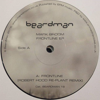 Mark Broom : Frontline EP (12", EP)