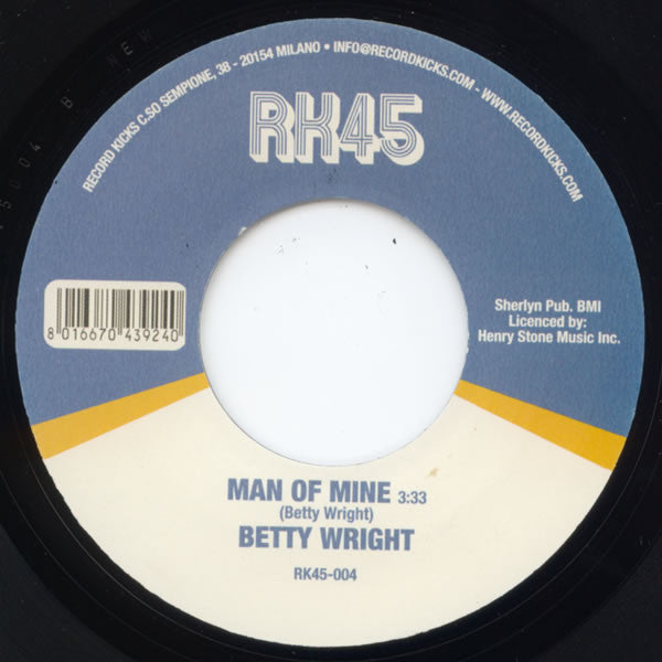 Shawn Lee's Ping Pong Orchestra / Betty Wright : Psychedelic Sambai / Man Of Mine (7", Ltd)