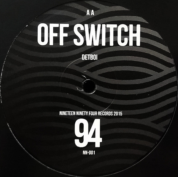 Detboi : Patterns EP (12", EP, Ltd)