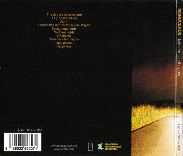 Monoceros : Tales For Silent Nights (CD, Album)