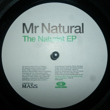 Mr. Natural : The Naturist EP (12", EP)