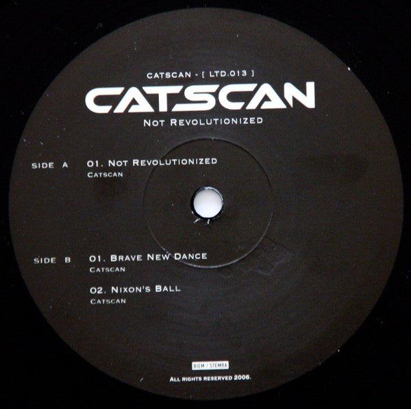 Catscan : Not Revolutionized (12")