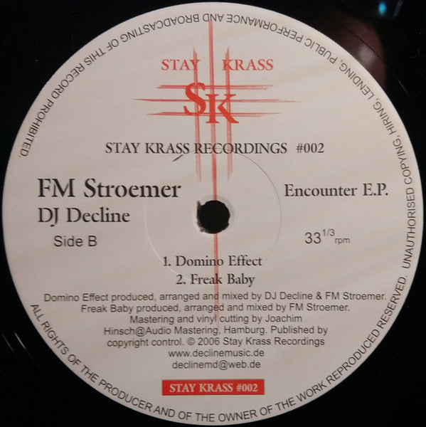 Stay Krass Liveprojekt : Encounter E.P. (12", EP)