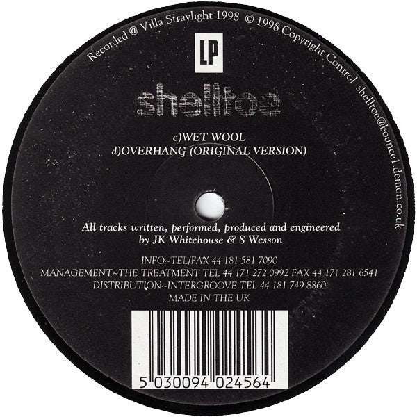 Shelltoe : Wet Wool EP (2x12", EP)