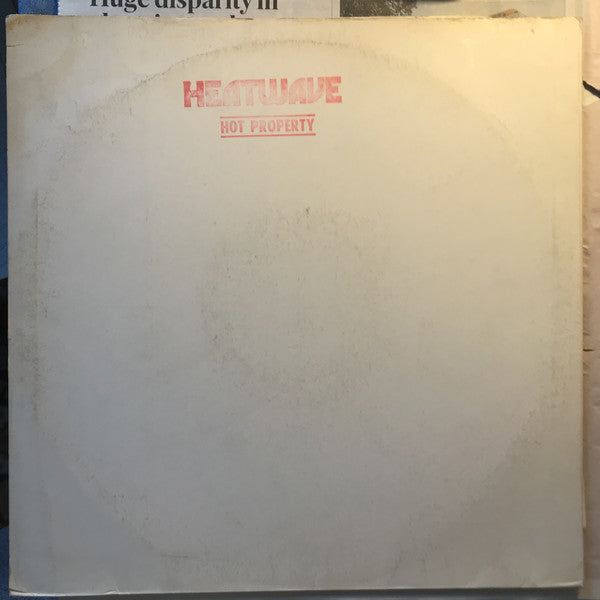 Heatwave : Hot Property (12", S/Sided, Promo, Smplr)