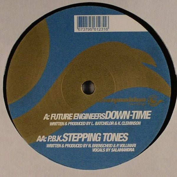 Future Engineers / P.B.K. : Down-Time / Stepping Tones (12")