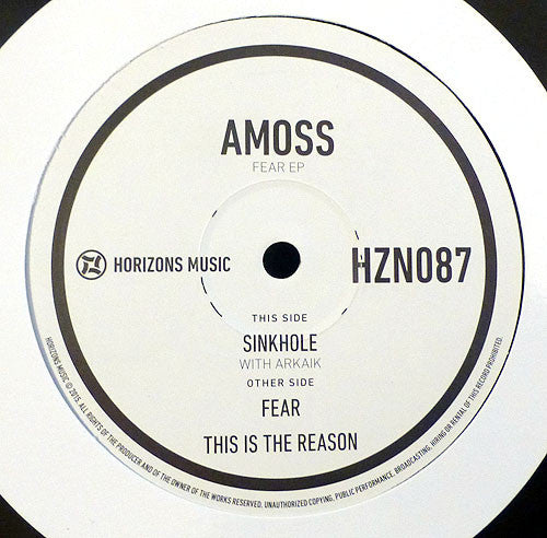 Amoss : Fear EP (12")