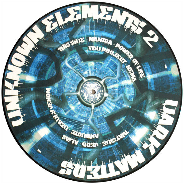 Various : Unknown Elements 2 - Dark Matters (12", EP, Ltd, Pic)