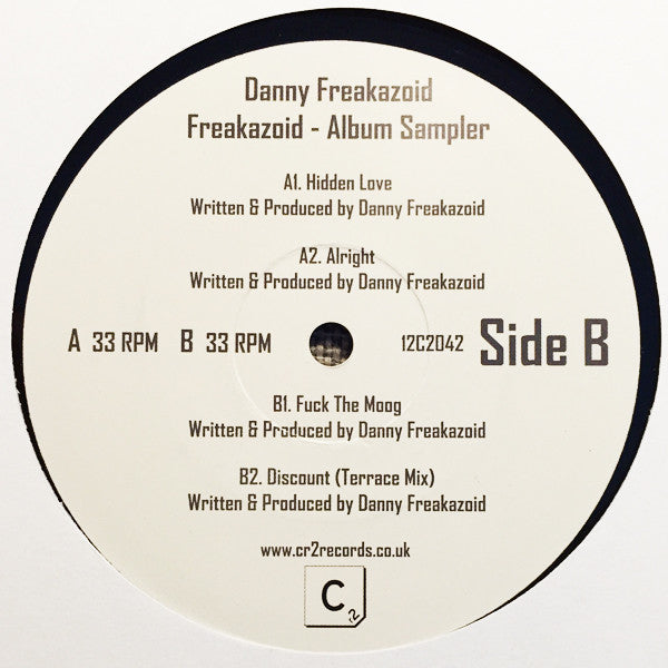 Danny Freakazoid : Freakazoid - Album Sampler (12", Smplr)