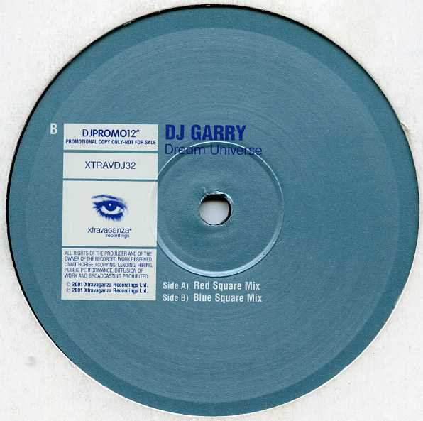 DJ Garry : Dream Universe (12", Promo)
